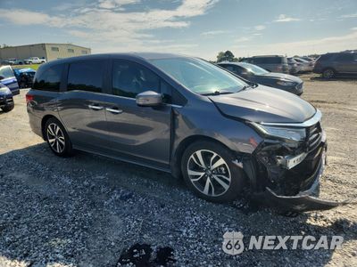 Czwarte zdjęcie samochodu z boku: 2024 HONDA ODYSSEY TOURING VIN:5FNRL6H89RB046002 - miniatura