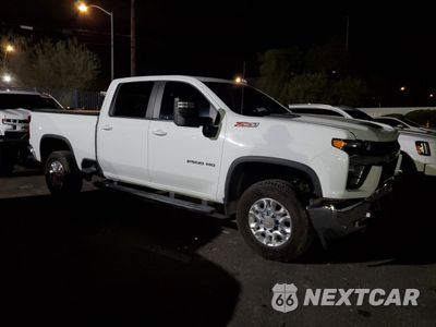 Czwarte zdjęcie samochodu z boku: 2022 CHEVROLET SILVERADO K2500 HEAVY DUTY LT VIN:1GC1YNEY0NF349656 - miniatura
