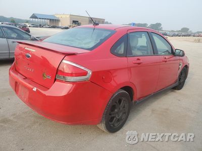 Trzecie zdjęcie samochodu z tyłu: 2008 FORD FOCUS SE VIN:1FAHP35N38W161493 - miniatura