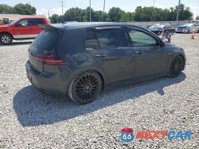 Trzecie zdjęcie samochodu z tyłu: 2016 VOLKSWAGEN GTI S/SE VIN:3VW5T7AU5GM060951 - miniatura