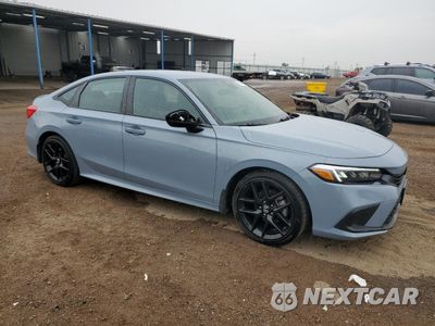 Czwarte zdjęcie samochodu z boku: 2023 HONDA CIVIC SPORT VIN:2HGFE2F59PH516519 - miniatura