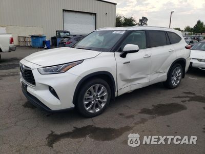 2020 TOYOTA HIGHLANDER HYBRID LIMITED 5TDDBRCH4LS004359 - główne zdjęcie licytacji z USA - miniatura