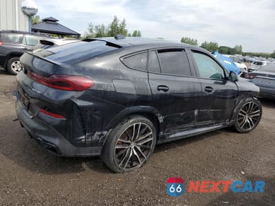 Trzecie zdjęcie samochodu z tyłu: 2022 BMW X6 XDRIVE40I VIN:5UXCY6C07N9K38725 - miniatura