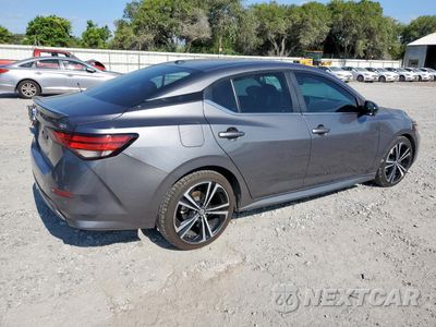 Trzecie zdjęcie samochodu z tyłu: 2021 NISSAN SENTRA SR VIN:3N1AB8DV7MY244679 - miniatura