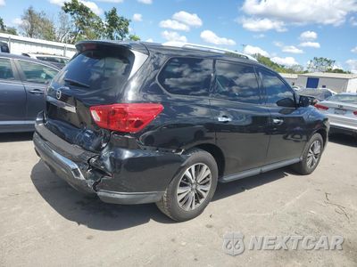 Trzecie zdjęcie samochodu z tyłu: 2017 NISSAN PATHFINDER S VIN:5N1DR2MM1HC903182 - miniatura