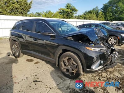 Czwarte zdjęcie samochodu z boku: 2022 HYUNDAI TUCSON SEL VIN:5NMJCCAEXNH048250 - miniatura