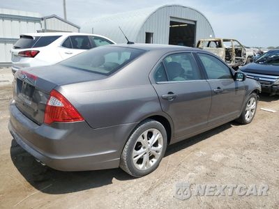 Trzecie zdjęcie samochodu z tyłu: 2012 FORD FUSION SE VIN:3FAHP0HA0CR205534 - miniatura