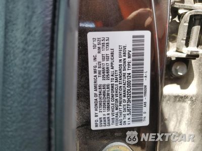 Zdjęcie 12 z 12 samochodu: 2013 HONDA CROSSTOUR EX VIN:5J6TF3H32DL000124 - miniatura