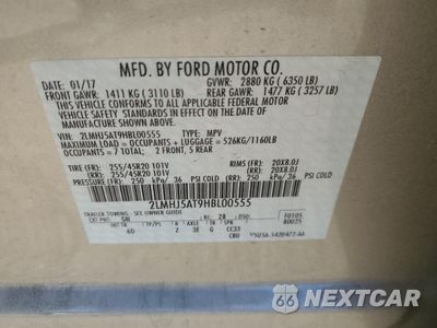 Zdjęcie 13 z 14 samochodu: 2017 LINCOLN MKT VIN:2LMHJ5AT9HBL00555 - miniatura