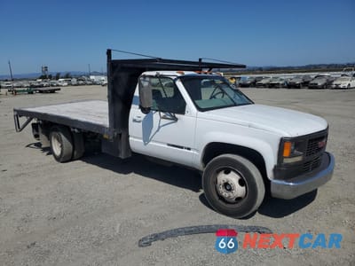 Czwarte zdjęcie samochodu z boku: 1997 GMC SIERRA C3500 HEAVY DUTY VIN:1GDKC34J7VJ513344 - miniatura