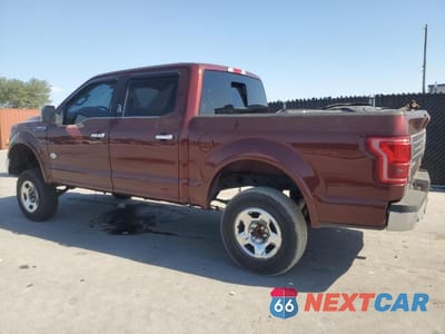 Drugie zdjęcie samochodu z przodu: 2015 FORD F150 KING RANCH CREW CAB 5.0L V8 VIN:1FTEW1CF8FFC70786 - miniatura