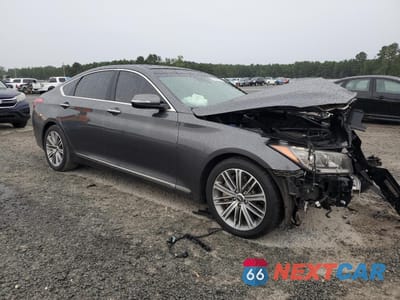 Czwarte zdjęcie samochodu z boku: 2018 GENESIS G80 BASE VIN:KMHGN4JE7JU237530 - miniatura