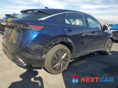 Trzecie zdjęcie samochodu z tyłu: 2024 NISSAN ARIYA EVOLVE+ VIN:JN1BF0BA2RM433793 - miniatura
