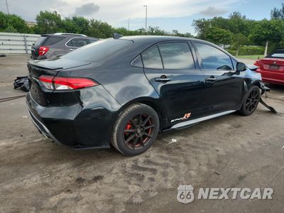 Trzecie zdjęcie samochodu z tyłu: 2020 TOYOTA COROLLA SE VIN:JTDS4RCE8LJ051527 - miniatura