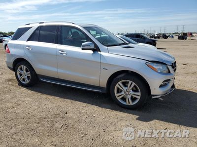 Czwarte zdjęcie samochodu z boku: 2012 MERCEDES-BENZ ML 350 4MATIC VIN:4JGDA5HB1CA023525 - miniatura