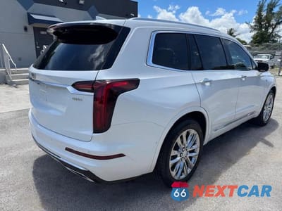 Trzecie zdjęcie samochodu z tyłu: 2021 CADILLAC XT6 PREMIUM LUXURY VIN:1GYKPCRS4MZ181724 - miniatura