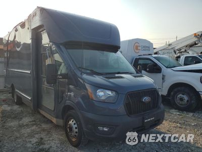 Czwarte zdjęcie samochodu z boku: 2022 FORD TRANSIT T-350 HD VIN:1FDDF6P88NKA46147 - miniatura