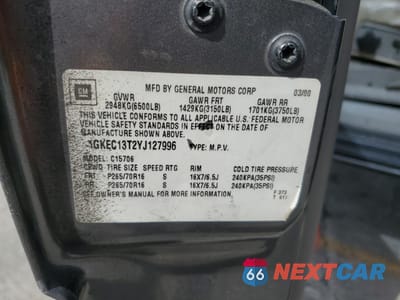 Zdjęcie 13 z 15 samochodu: 2000 GMC YUKON VIN:1GKEC13T2YJ127996 - miniatura