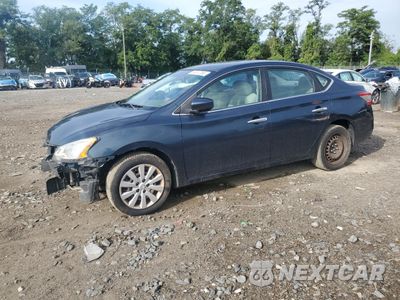 2014 NISSAN SENTRA S 3N1AB7AP4EL686253 - główne zdjęcie licytacji z USA - miniatura