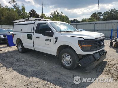 Czwarte zdjęcie samochodu z boku: 2024 FORD F150 XL VIN:1FTMF1LP2RKE03610 - miniatura