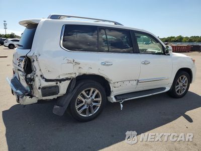 Trzecie zdjęcie samochodu z tyłu: 2014 LEXUS LX 570 VIN:JTJHY7AX7E4156243 - miniatura