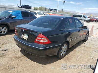 Trzecie zdjęcie samochodu z tyłu: 2007 MERCEDES-BENZ C 280 VIN:WDBRF54H77F859997 - miniatura