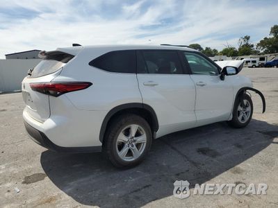 Trzecie zdjęcie samochodu z tyłu: 2023 TOYOTA HIGHLANDER L VIN:5TDKDRAH0PS047056 - miniatura