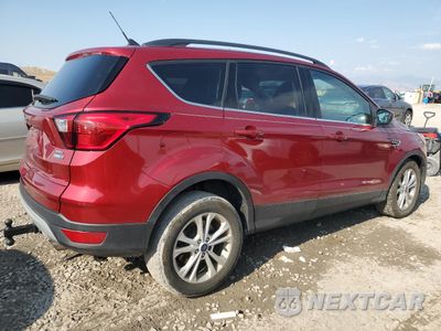 Trzecie zdjęcie samochodu z tyłu: 2019 FORD ESCAPE SEL VIN:1FMCU9HD5KUA96700 - miniatura