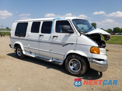 Czwarte zdjęcie samochodu z boku: 2000 DODGE RAM VAN B1500 VIN:2B6HB11Y1YK129676 - miniatura