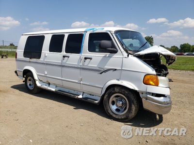 Czwarte zdjęcie samochodu z boku: 2000 DODGE RAM VAN B1500 VIN:2B6HB11Y1YK129676 - miniatura
