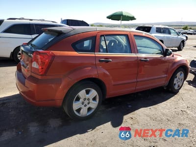 Trzecie zdjęcie samochodu z tyłu: 2007 DODGE CALIBER SXT VIN:1B3HB48B37D374438 - miniatura