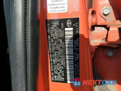 Zdjęcie 13 z 13 samochodu: 2012 TOYOTA PRIUS C VIN:JTDKDTB31C1012033 - miniatura
