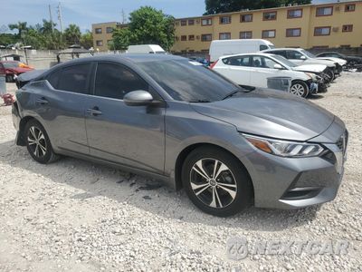 Czwarte zdjęcie samochodu z boku: 2022 NISSAN SENTRA SV VIN:3N1AB8CV8NY304813 - miniatura
