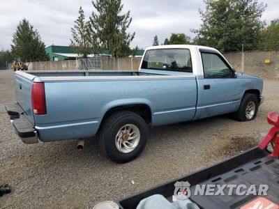 Trzecie zdjęcie samochodu z tyłu: 1990 CHEVROLET GMT-400 C2500 VIN:1GCFC24K8LE131130 - miniatura