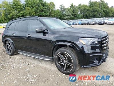 Czwarte zdjęcie samochodu z boku: 2024 MERCEDES-BENZ GLS 450 4MATIC VIN:4JGFF5KEXRB127138 - miniatura