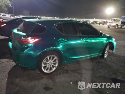 Trzecie zdjęcie samochodu z tyłu: 2013 LEXUS CT 200 VIN:JTHKD5BH1D2157266 - miniatura