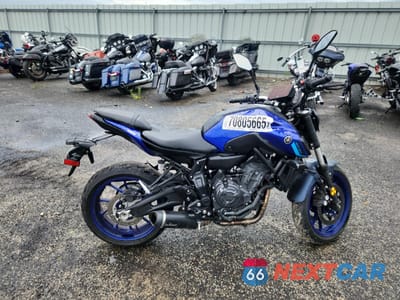 2024 YAMAHA MT07 JYARM32E7RA010436 - główne zdjęcie licytacji z USA - miniatura