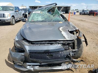 Piąte zdjęcie samochodu w środku: 2015 INFINITI Q50 BASE VIN:JN1BV7AR1FM392331 - miniatura