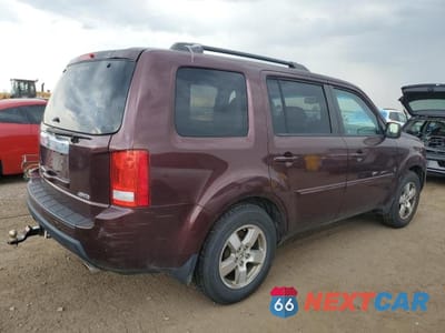 Trzecie zdjęcie samochodu z tyłu: 2011 HONDA PILOT EXL VIN:5FNYF4H57BB080085 - miniatura