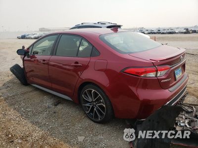Drugie zdjęcie samochodu z przodu: 2022 TOYOTA COROLLA SE VIN:JTDS4MCE8NJ095274 - miniatura