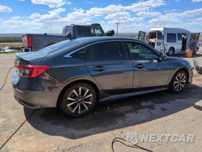 Trzecie zdjęcie samochodu z tyłu: 2022 HONDA CIVIC EX VIN:2HGFE1F75NH319131 - miniatura