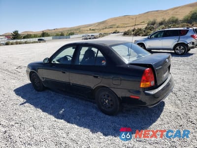 Drugie zdjęcie samochodu z przodu: 2003 HYUNDAI ACCENT GL VIN:KMHCG45C43U465134 - miniatura