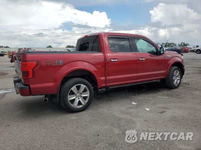 Trzecie zdjęcie samochodu z tyłu: 2018 FORD F150 SUPERCREW VIN:1FTEW1E50JFD65727 - miniatura