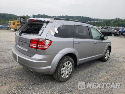 Trzecie zdjęcie samochodu z tyłu: 2018 DODGE JOURNEY SE VIN:3C4PDCAB0JT236253 - miniatura