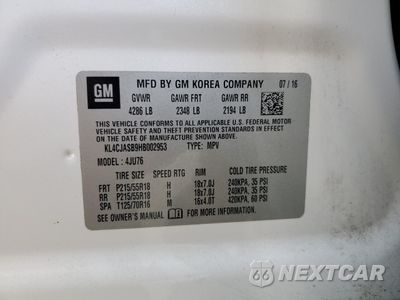 Zdjęcie 13 z 16 samochodu: 2017 BUICK ENCORE PREFERRED VIN:KL4CJASB9HB002953 - miniatura