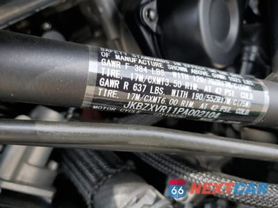Zdjęcie 9 z 10 samochodu: 2023 KAWASAKI ZX1002 R VIN:JKBZXVR11PA002104 - miniatura