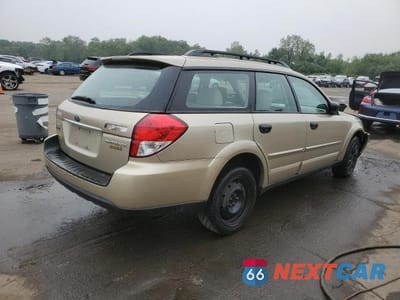Trzecie zdjęcie samochodu z tyłu: 2009 SUBARU OUTBACK VIN:4S4BP60C297311317 - miniatura