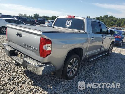 Trzecie zdjęcie samochodu z tyłu: 2019 TOYOTA TUNDRA CREWMAX LIMITED VIN:5TFFY5F15KX251915 - miniatura