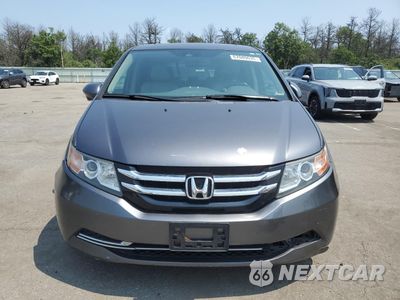 Piąte zdjęcie samochodu w środku: 2016 HONDA ODYSSEY EXL VIN:5FNRL5H67GB160201 - miniatura