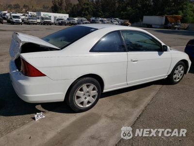 Trzecie zdjęcie samochodu z tyłu: 2001 HONDA CIVIC SI VIN:1HGEM21941L093545 - miniatura